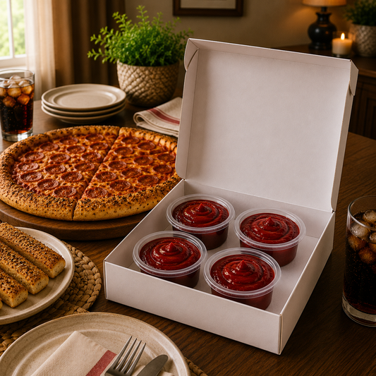 Unkie Monkey's Famous Pizza Crust Dessert Dips Cherry Pie 4 Pack