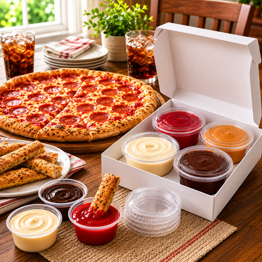 Unkie Monkey's Famous Pizza Crust Dessert Dips Assorted 4 Pack